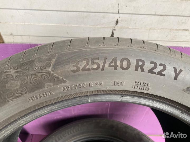 Continental PremiumContact 6 285/45 R22 и 325/40 R22 114Y