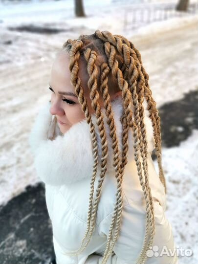 Плетение афрокосичек любой сложности