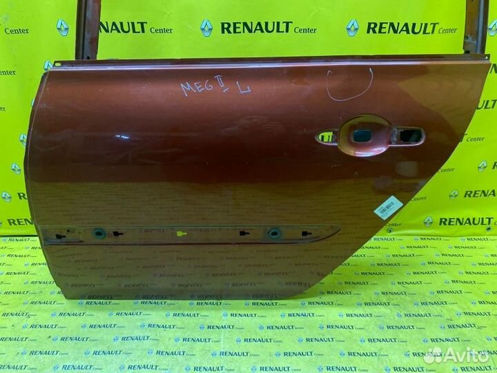 Дверь боковая задняя левая Renault Megane 2