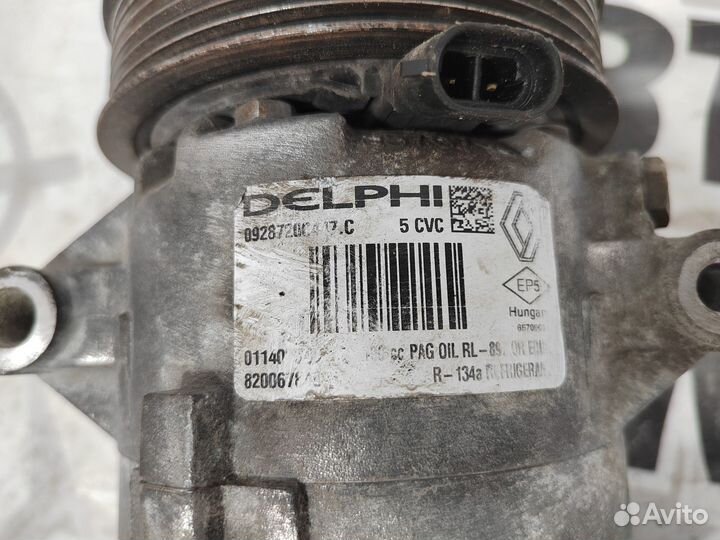 Компрессор кондиционера Renault Scenic 2