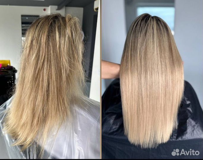 Кератиновое выпрямление волос, ботокс