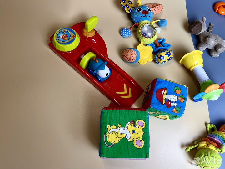 Игрушки для новорожденных до года пакетом