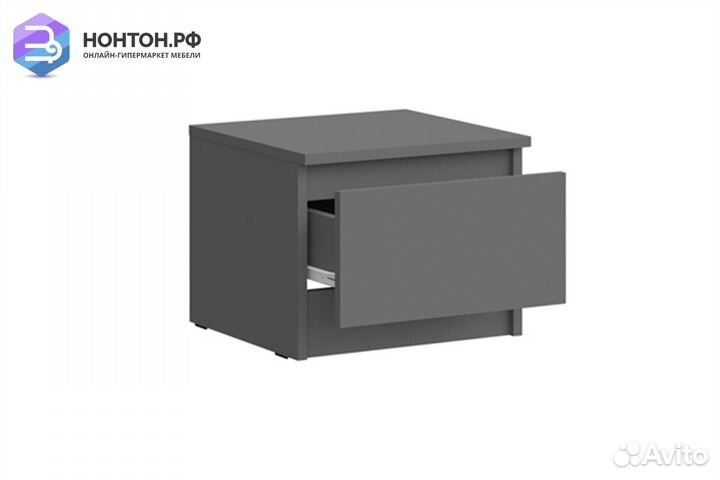 Комплект прикроватных тумб Челси графит