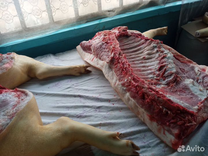Мясо свинины домашнее