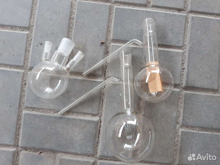 Колба кгп, Вьюрца, чашка Петри, стаканы