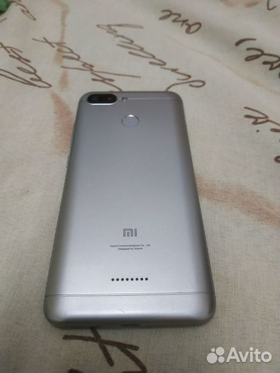 Xiaomi Redmi 6, 4/64 ГБ