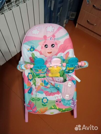 Детские качели шезлонг