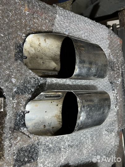 Насадки на глушитель w204