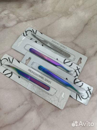 Пинцет для наращивания ресниц