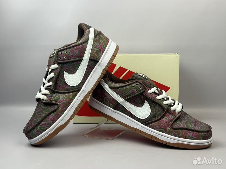 Кроссовки Nike SB Dunk Low Pro Paisley Brown