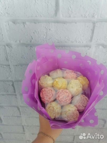 Букет из шоколадных цветов