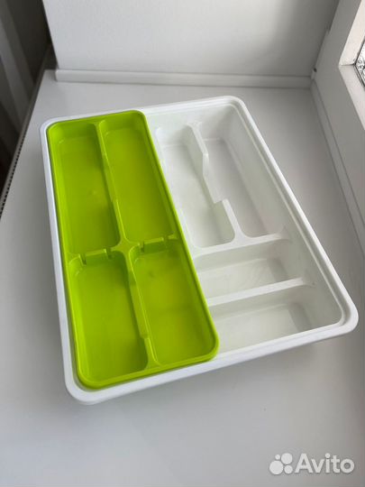 Лоток-вкладыш для столовых приборов 2-х уровневый