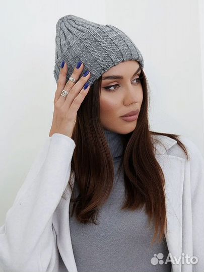 Шапка женская вязаная новая