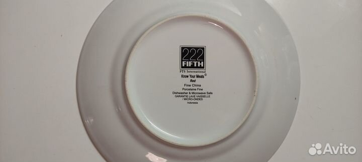 Столовая посуда 222fifth фарфор Know Your Meats