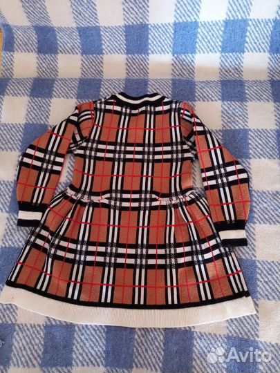 Платье зимнее на девочку