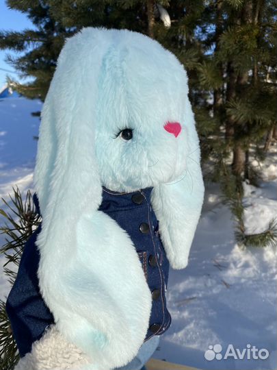 Плюшевый заяц-ручная работа