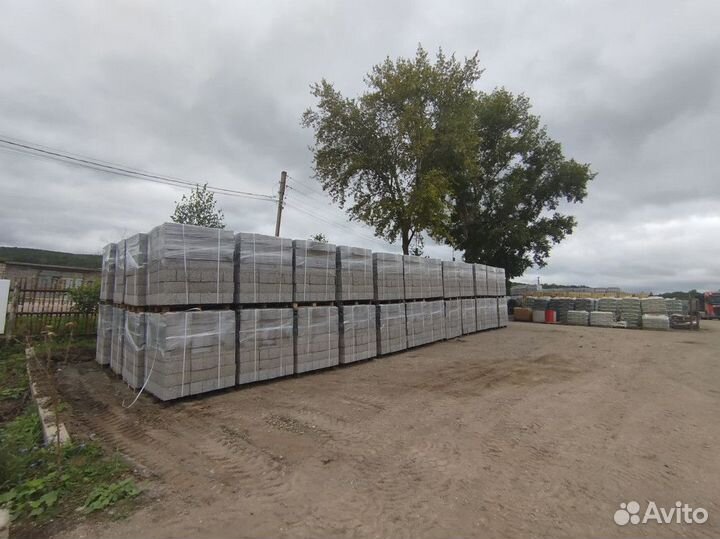 Керамзитный блок стеновой от 6150 шт