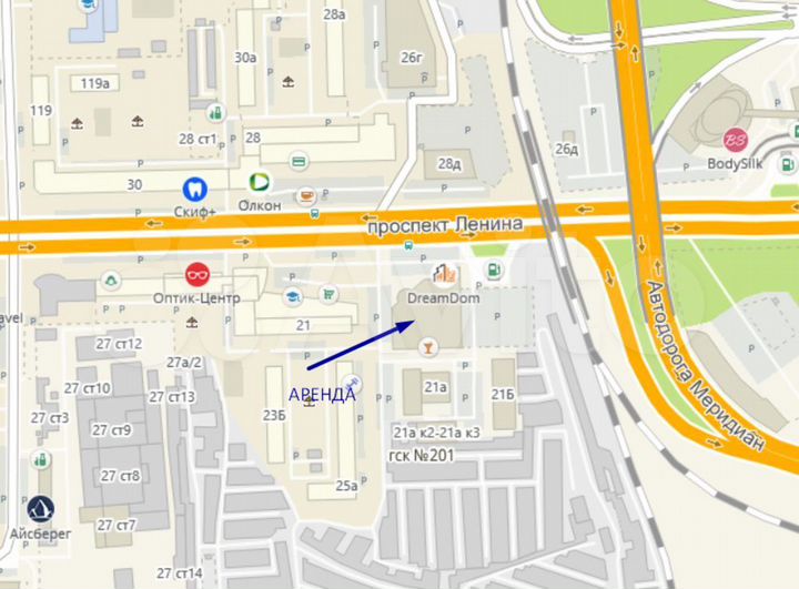 Сдам офисное помещение, 34 м²