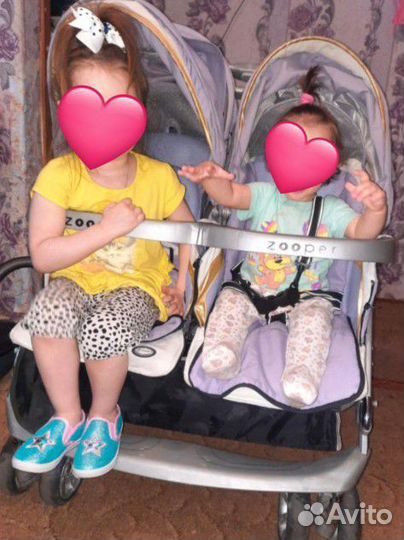 Прогулочная коляска для двойни или погодок Zooper