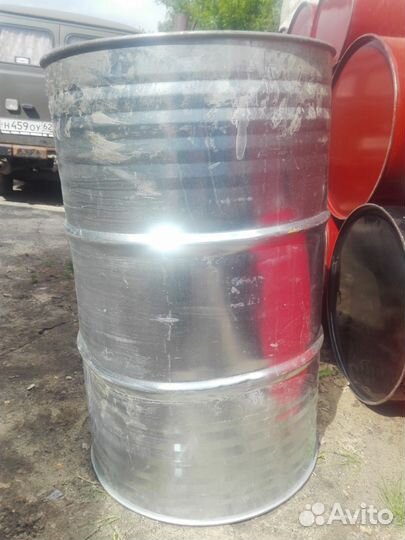 Бочка оцинкованная