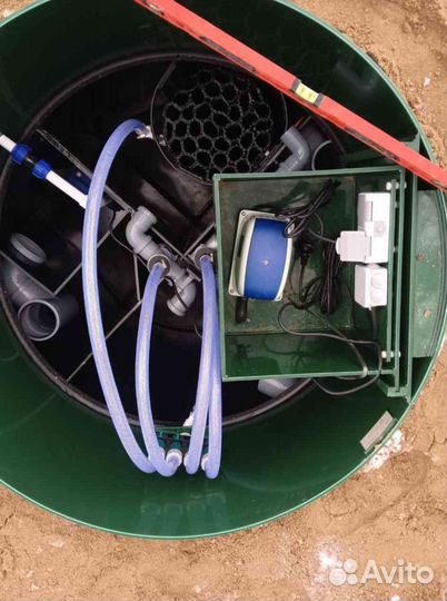 Монтаж септика под ключ. Установка 1 день