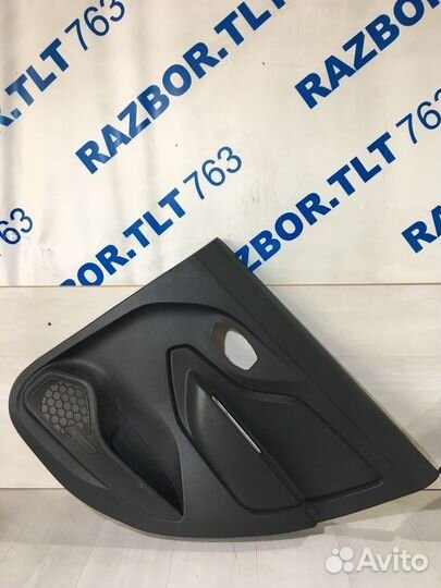 Обивка задней двери LADA xray 1.6 мт