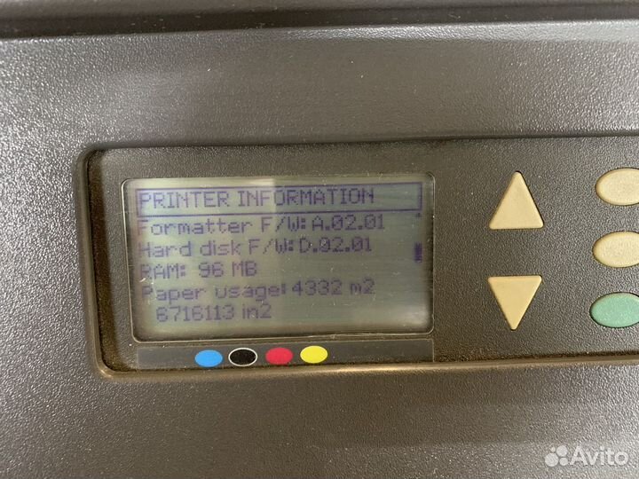 Плоттер HP DesignJet 800 42 состояние нового