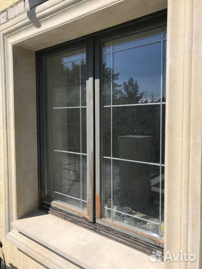 Остекление деревянными окнами