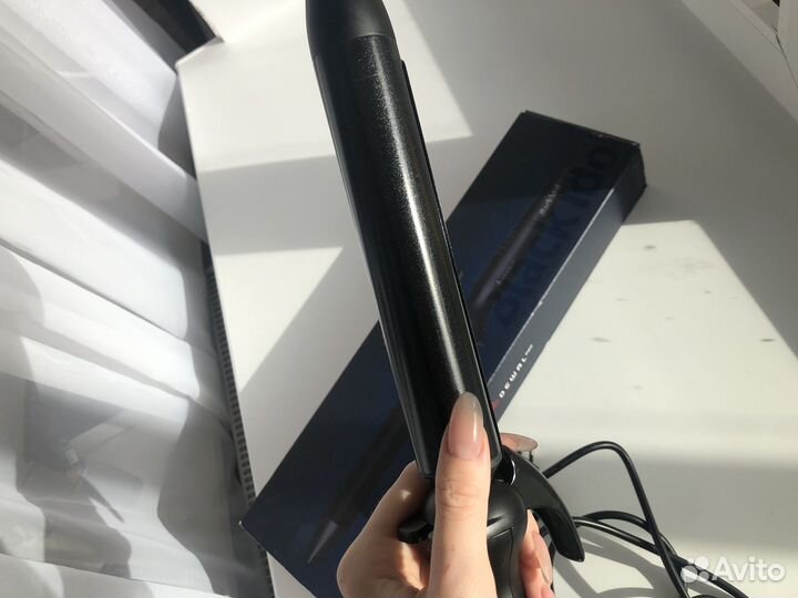 Плойка для завивки волос в коробке с гарантией