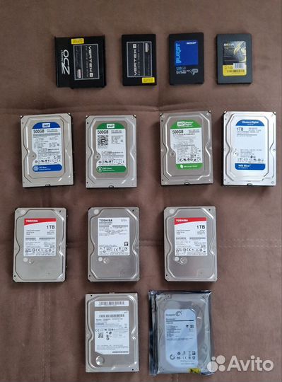 Жесткий диск и ssd