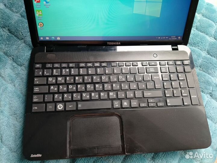 Toshiba l850-b4k i5/8gb/240ssd/7670/новый акб