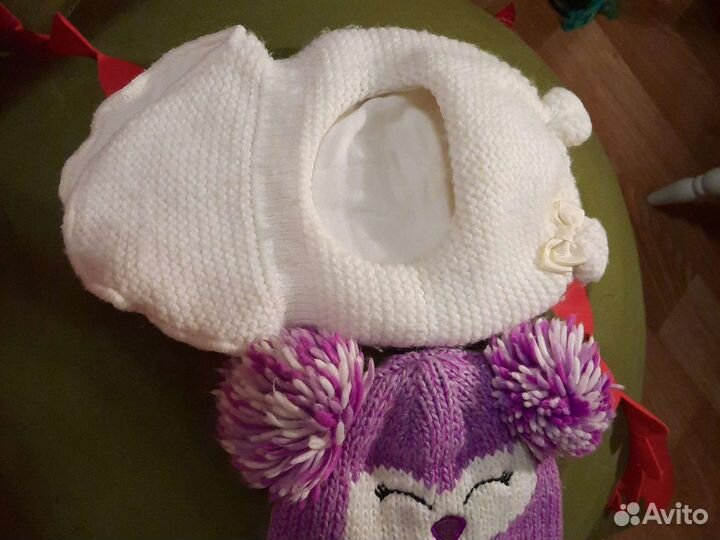 Шапки на все сезоны 1-2 годика