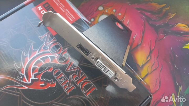 Видеокарта rx550 reg gragon