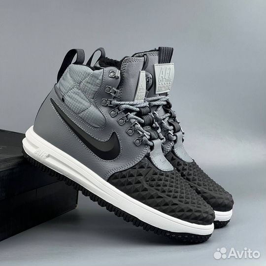 Кеды Nike Lunar Force 1 Duckboot зима с мехом