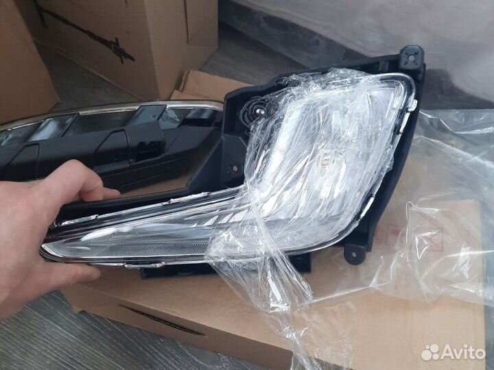 Противотуманные фары kia rio 3