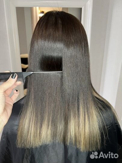 Кератиновое выпрямление волос/Ботокс/Биксипластия