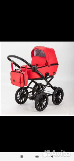 Коляска 2 в 1 эко кожа