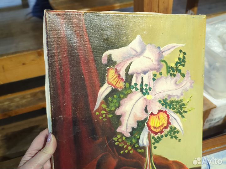 Картина масло,холст. Европа 1950-1970