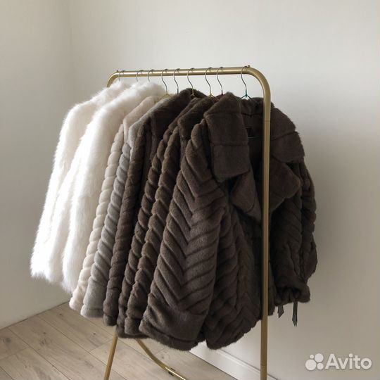 Шуба серая норка XS -XL новая 12storeez lime