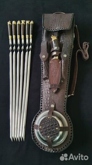 Подарочный набор для шашлыка Боярин на 6 персон