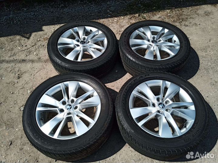 R18 Goodyear EfficientGrip 235/55, PCD 5x112 DIA 57.1