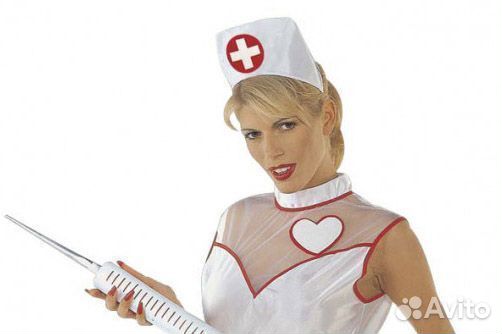 Костюм Медсестра (платье, пояс, головной убор) 310