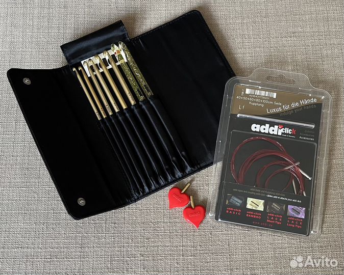 Набор крючков Addi Click + набор лесок
