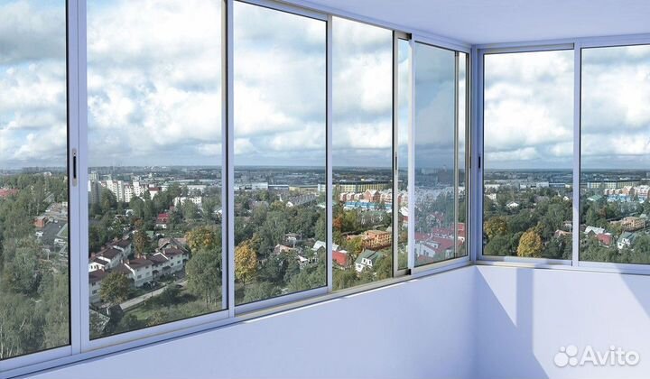 Холодное остекление балконов