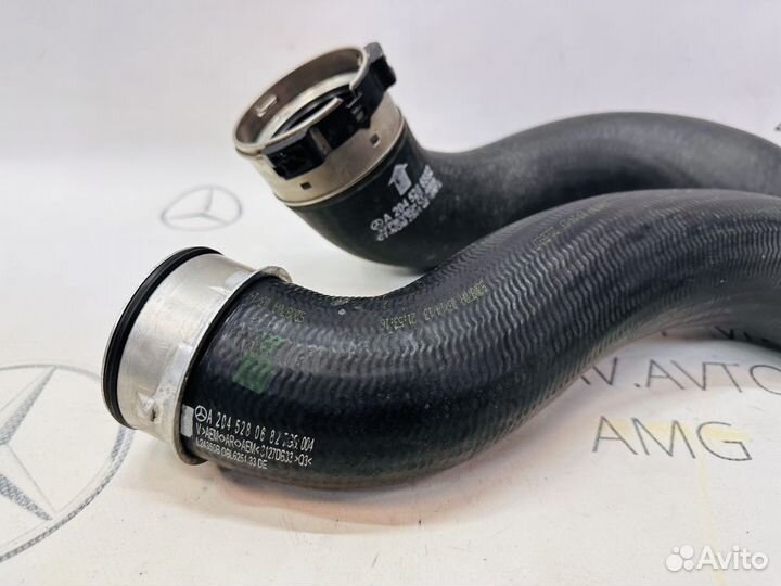 Патрубок интеркулера справа слева Mercedes OM642