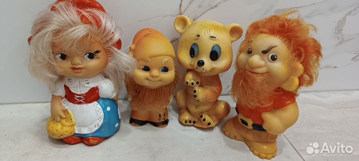 Резиновые игрушки СССР