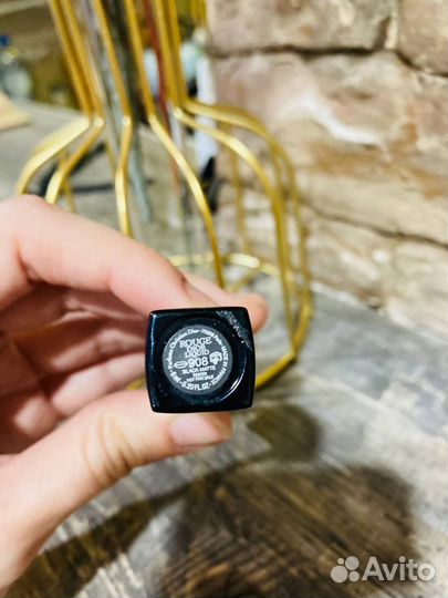 Черная помада dior