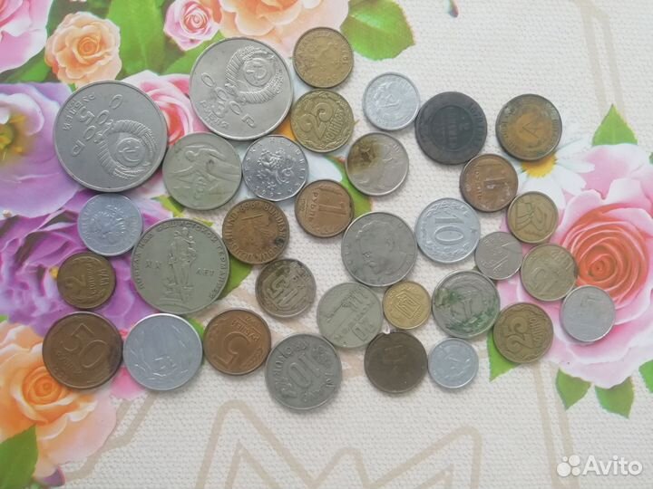 Большая коллекция монет