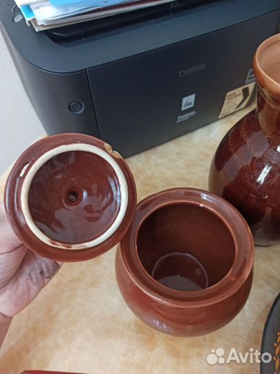 Керамика Кувшин кринка горшочки ваза тарелка СССР