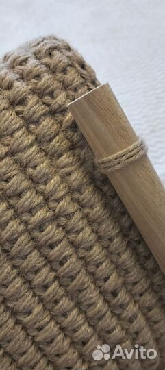 Корзина интерьерная из джута